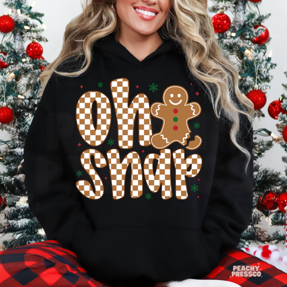 Oh Snap Gingerbread Shirt – Funny Christmas Holiday Apparel