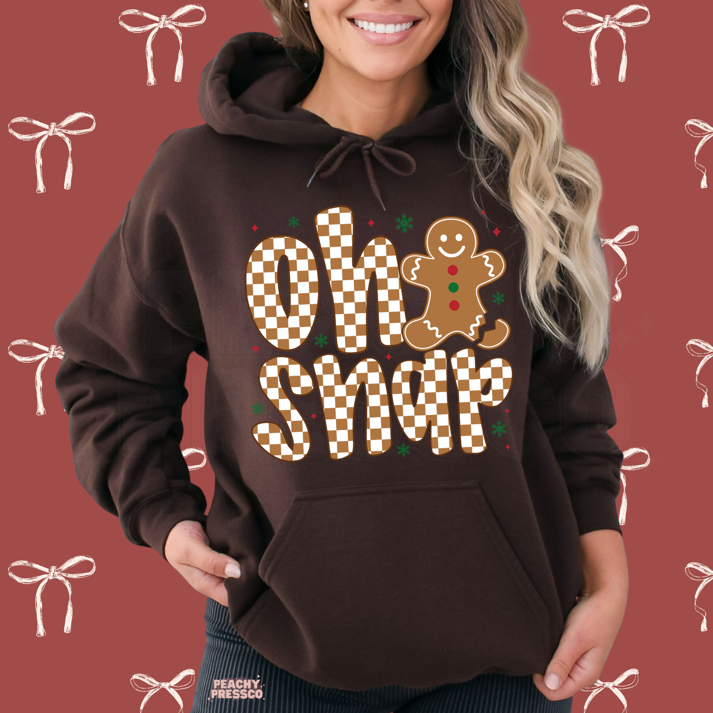 Oh Snap Gingerbread Shirt – Funny Christmas Holiday Apparel