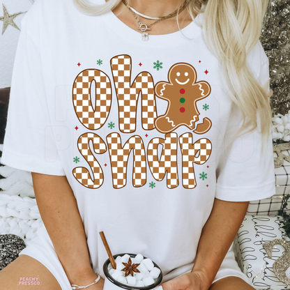 Oh Snap Gingerbread Shirt – Funny Christmas Holiday Apparel