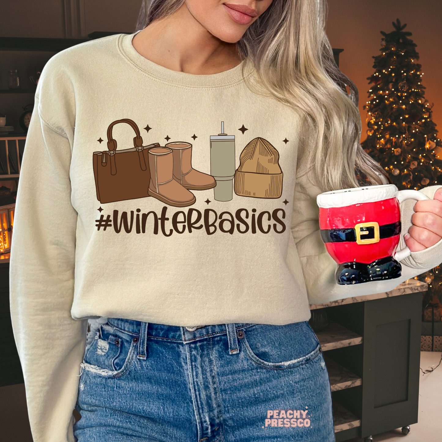 Winter Basics Sweatshirt | Cozy Vibes Apparel