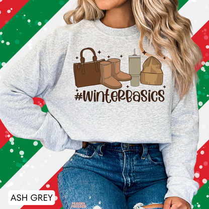 Winter Basics Sweatshirt | Cozy Vibes Apparel