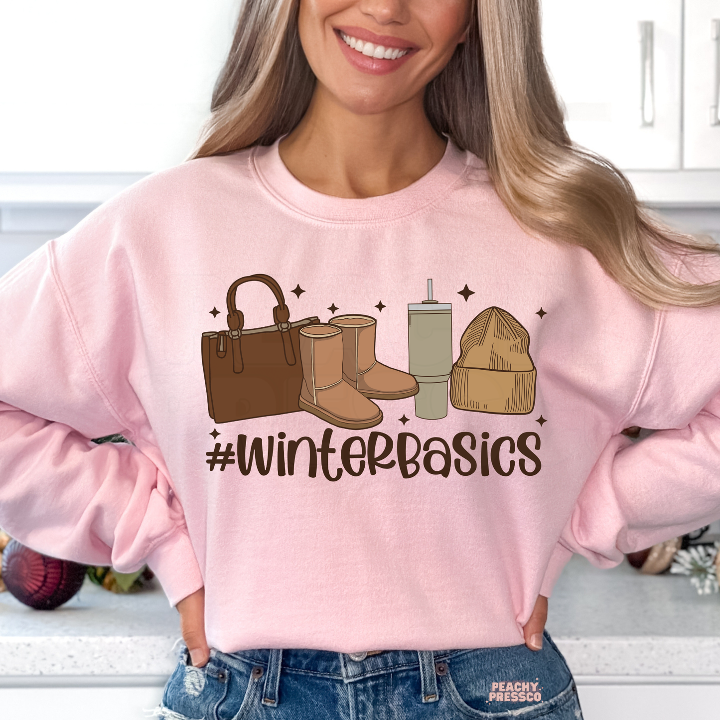 Winter Basics Sweatshirt | Cozy Vibes Apparel