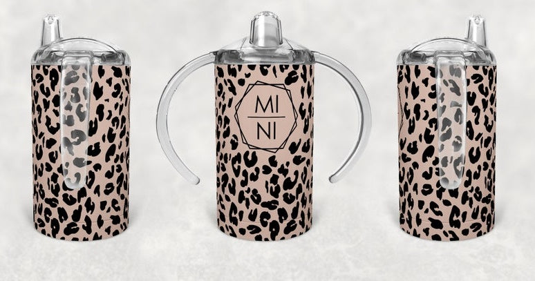 Leopard Print MAMA and MINI Tumbler Set – Matching Mom and Toddler Cups