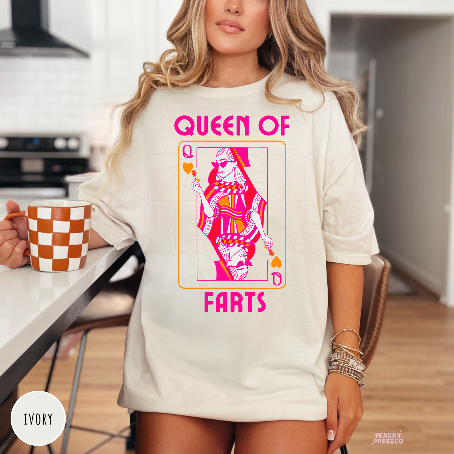 queen-of-farts-funny-card-ivory-oversized-shirt